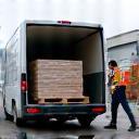Cargo van being loaded with freight (416x288)